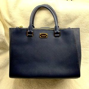 Michael Kors handbag - navy blue - like new